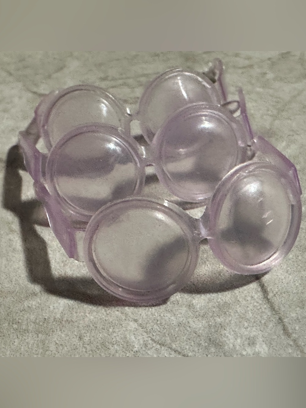 Vintage Barbie sunglasses round purple 1960’s 1970’s (3)